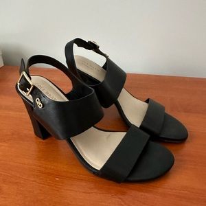 Cole Haan Black Sandals